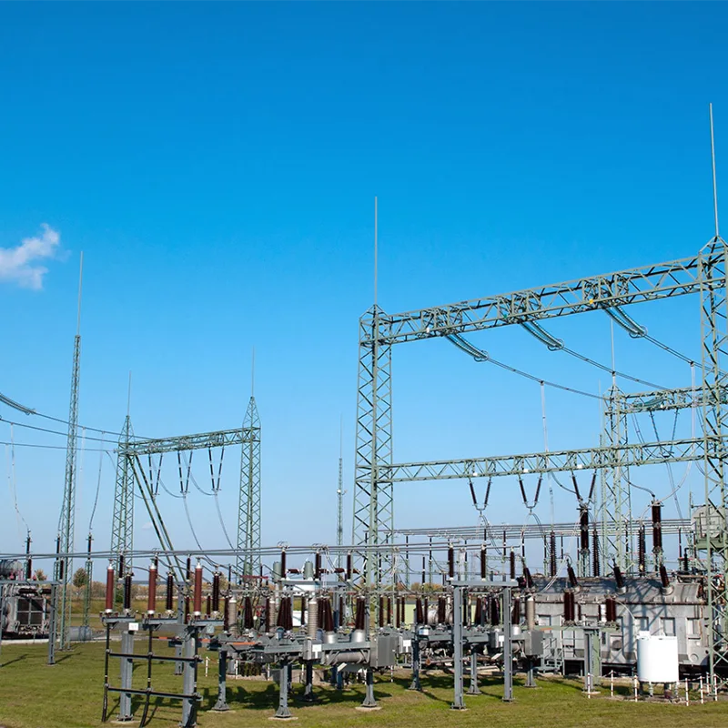 220KV Elektrik yarımstansiyası Gantry Equipment Dəstək quruluşları