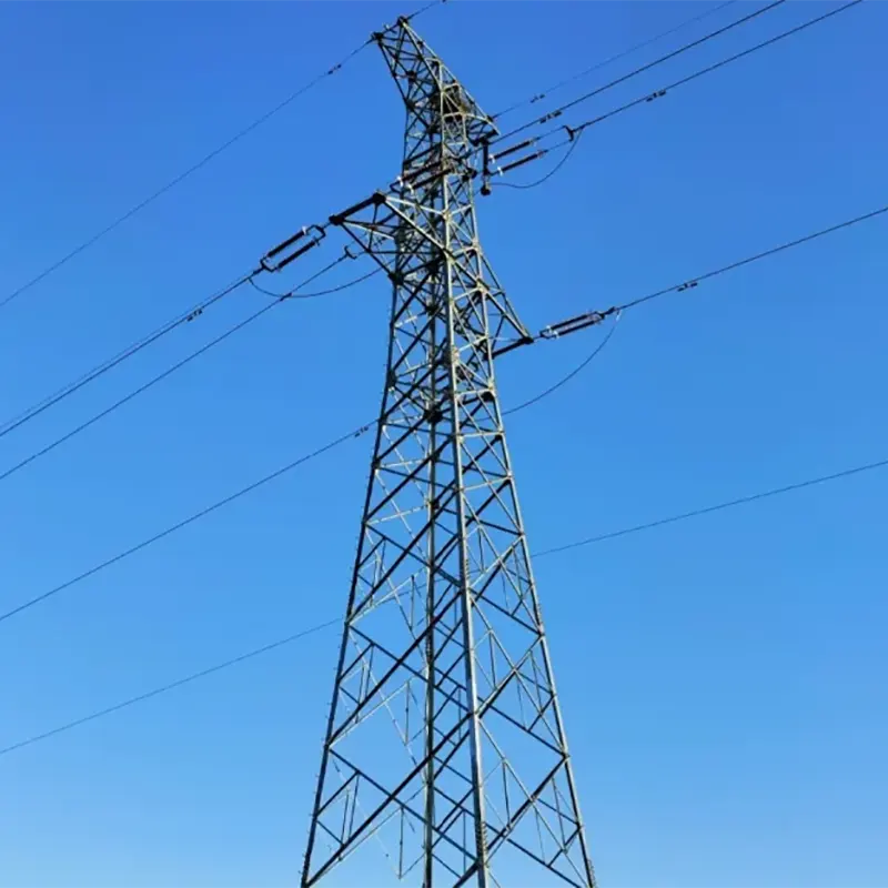 35kv-110kv ötürmə polad dəmir qülləsi
