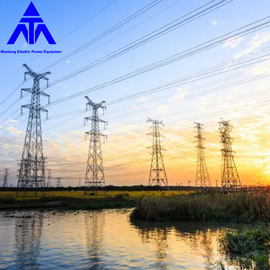 35KV 66KV Elektrik enerjisi payız həbsxanası bucaqlı polad qüllə