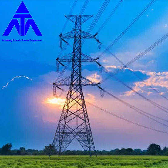 Yüksək Gərginlikli 750 KV Transmissiya Elektrik Qülləsi