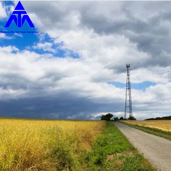 Telecommunication Steel Pipe Tower