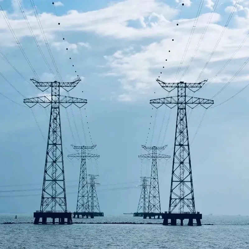 Metal tək boru qülləsi